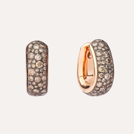 BMLD-POB7122 dense stone U-shaped dense diamond ear clip earrings