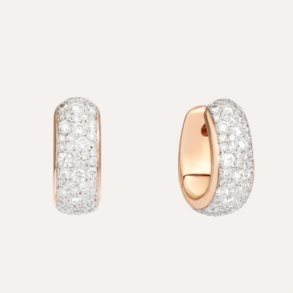 BMLD-POB7122 dense stone U-shaped dense diamond ear clip earrings