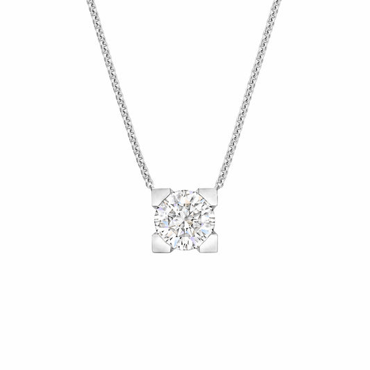 HW-PIDPRD010HWL 10MM letter HW chain pendant necklace