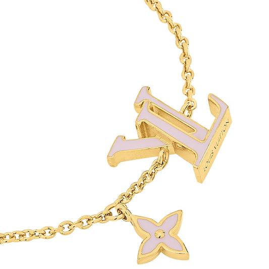 LV-M1008A letters LVLOGO enamel paint bracelet