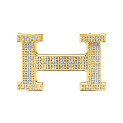 爱H仕-H243651T满钻H形皮带扣
