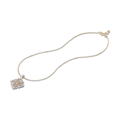 BQLT-JAUPEN022325 Three-layer European style pendant four-leaf clover color-coded pendant