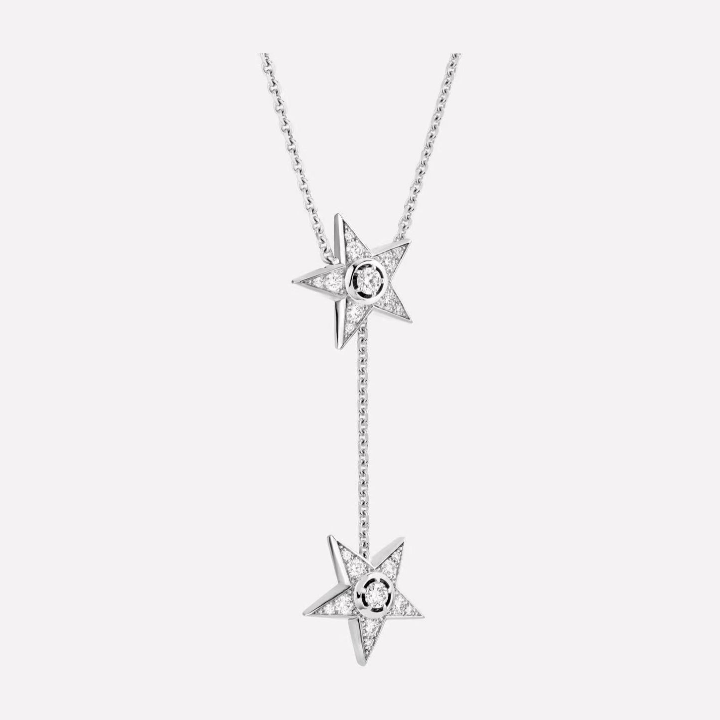 XNE-J12128 five-pointed star diamond bracelet and necklace two-wear model