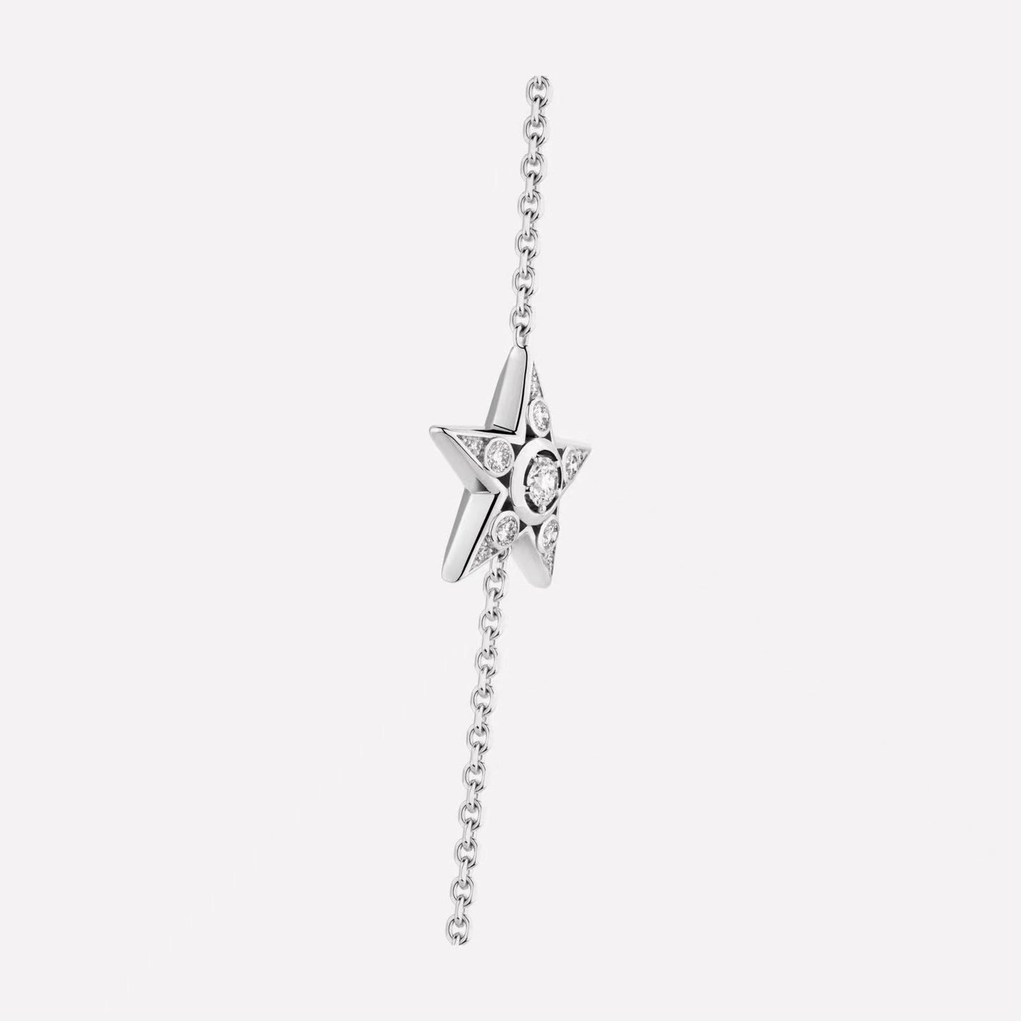 XNE-J12128 five-pointed star diamond bracelet and necklace two-wear model