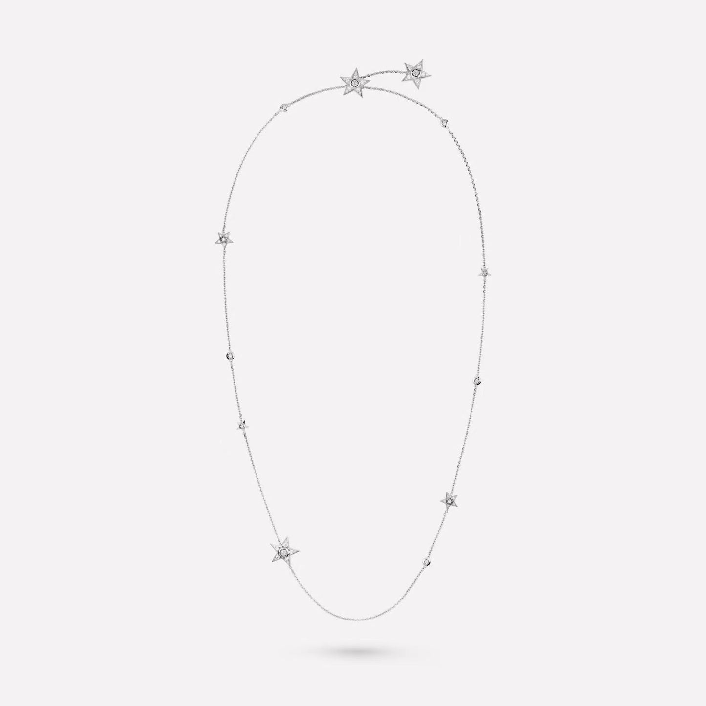 XNE-J12128 five-pointed star diamond bracelet and necklace two-wear model