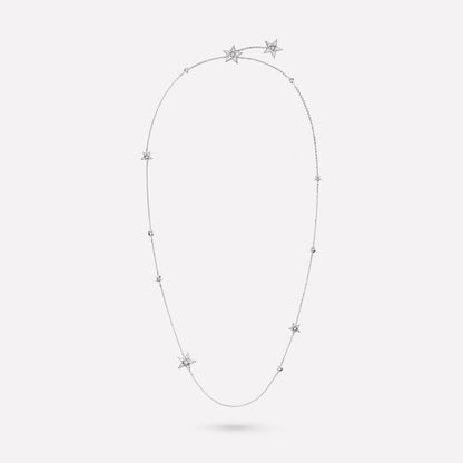 XNE-J12128 five-pointed star diamond bracelet and necklace two-wear model