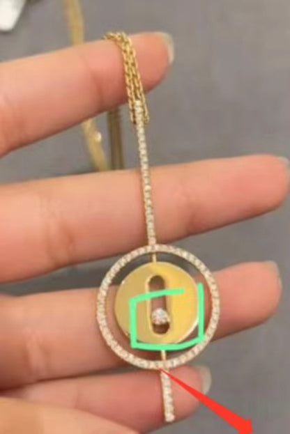 MSK-10113 movable round pendant