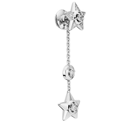 XNE-J12440 star earrings can be worn in different ways