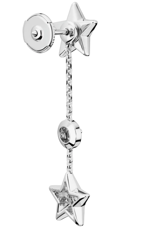 XNE-J12440 star earrings can be worn in different ways