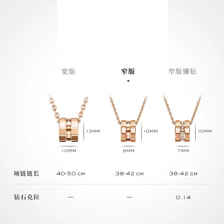 XB-797005-5001 small plaid light gold pendant