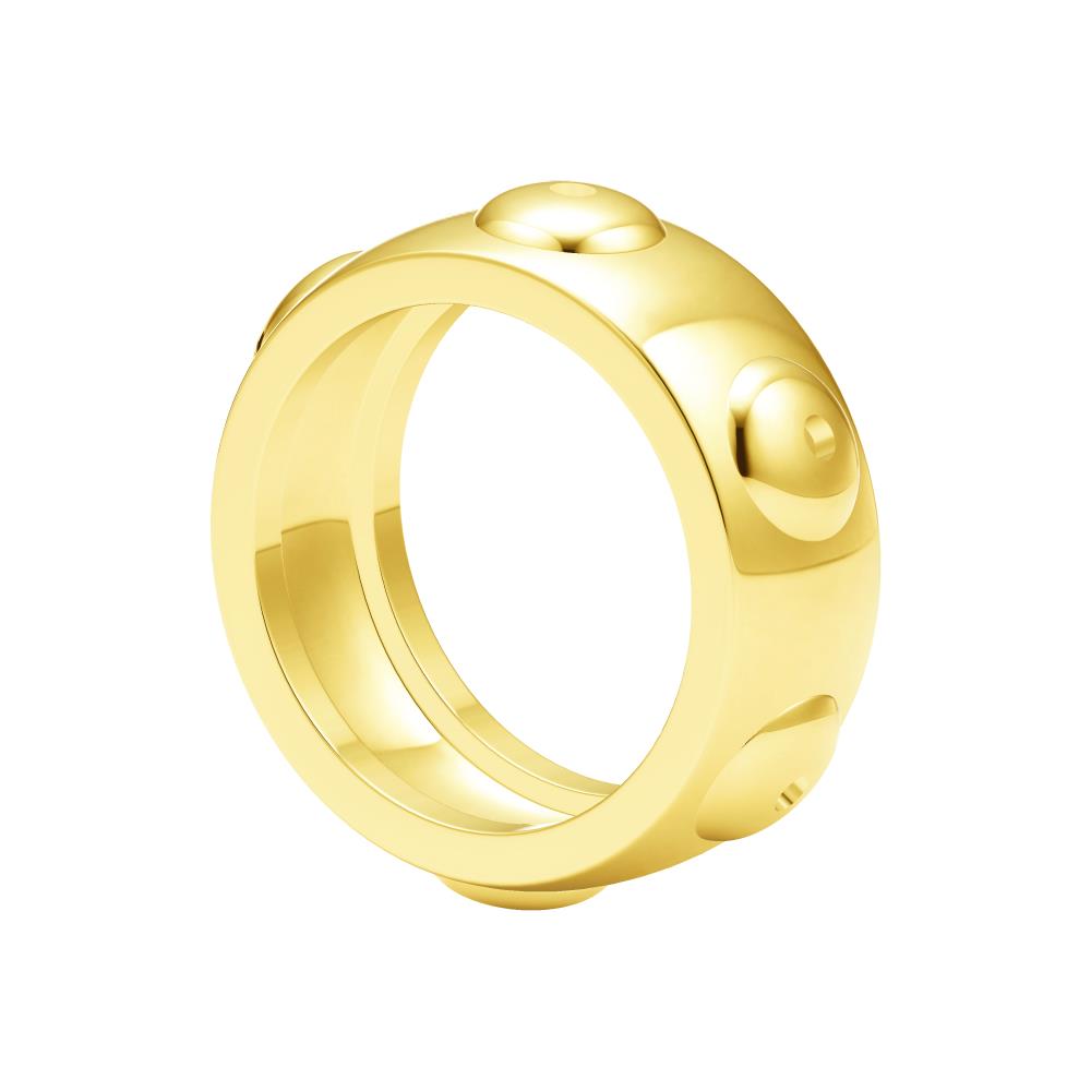 LV-Q88044 8.8mm six-circle wave body wide arm bar ring