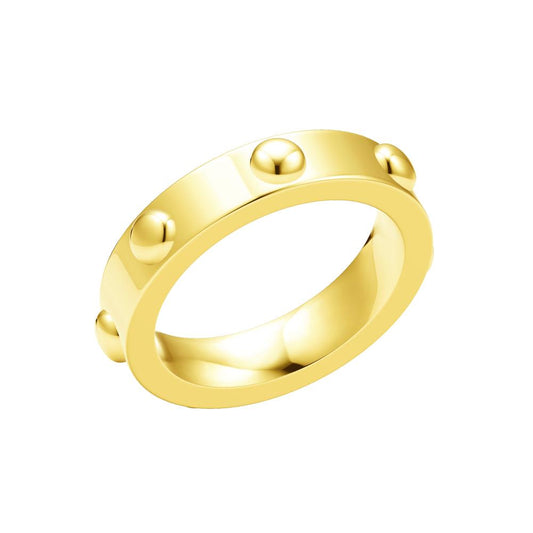 LV-Q58813 4.35mm mixed small round wave body bar ring