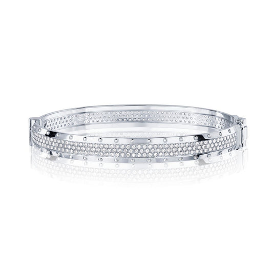 LV-Q95362 7MM small round bead dense stone bracelet