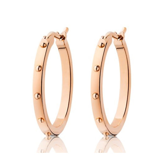 LV-Q96251 small round bead hoop earrings