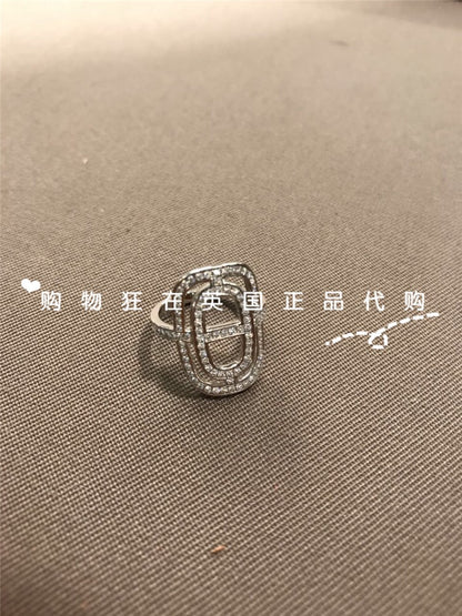 爱H仕-H467299B满钻中字围石戒指17#
