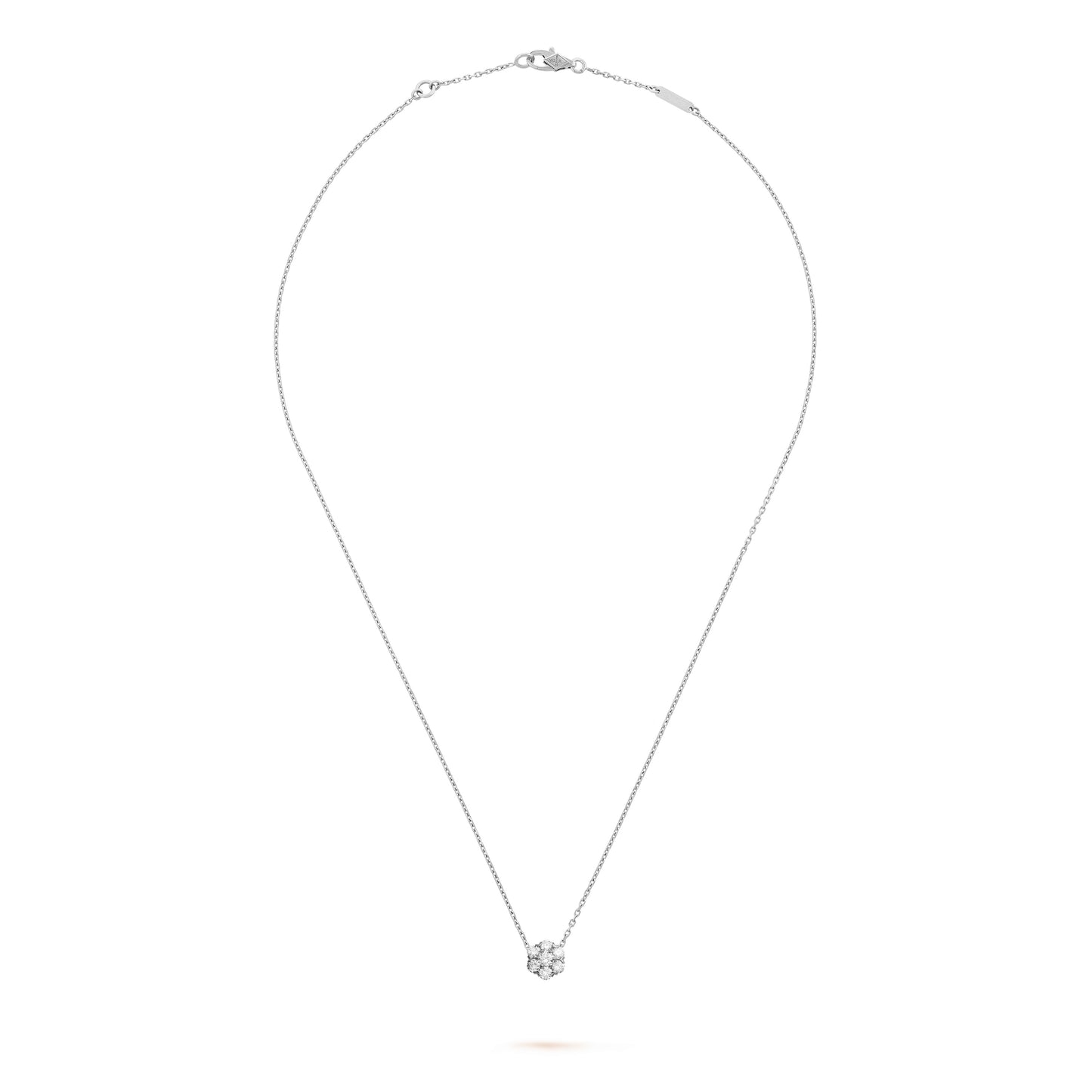 VCARA48600 9.5mm wide V-shaped six-claw six-circuit one pendant
