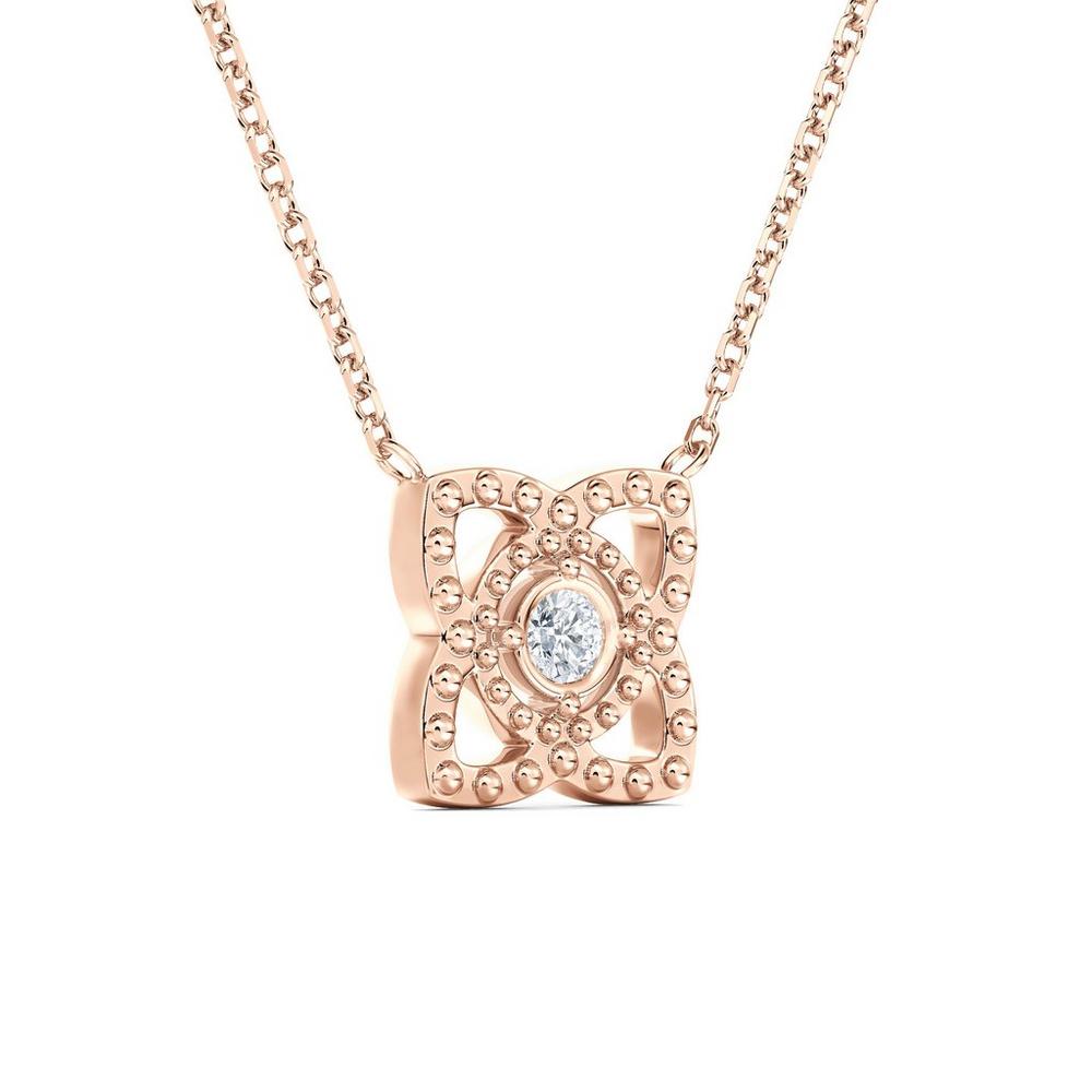 DBES-N103517 bead bead bead plum blossom lotus bolt chain pendant necklace