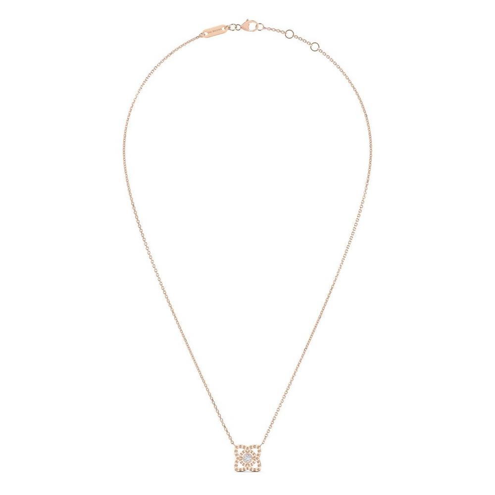 DBES-N103517 bead bead bead plum blossom lotus bolt chain pendant necklace