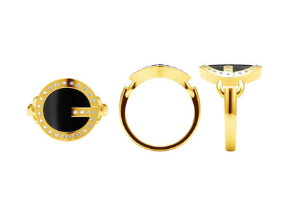 GC-490284 Letter Big G Ring