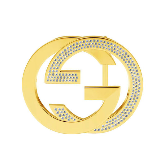 GC-151190半钻双GG皮带扣