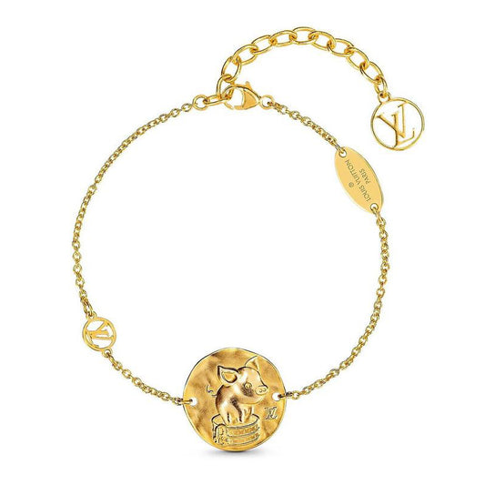 LV-M67351 zodiac pig bracelet