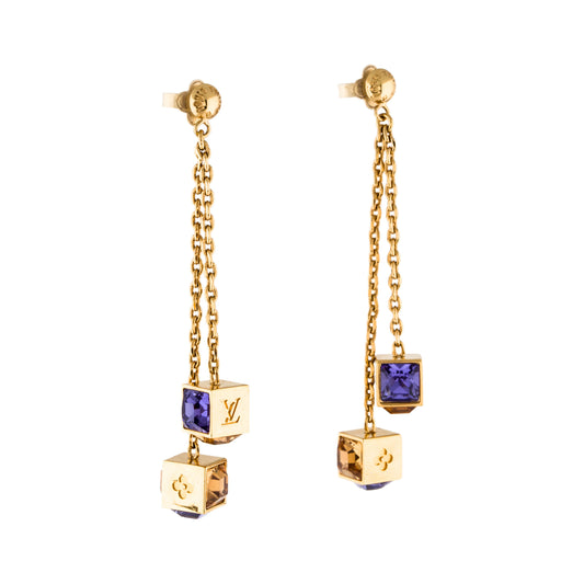 LV-M66059 square earrings