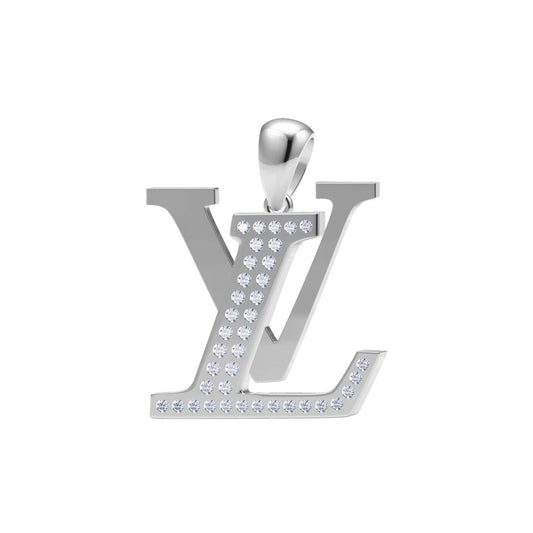 LV-Q41870 letter LV pendant