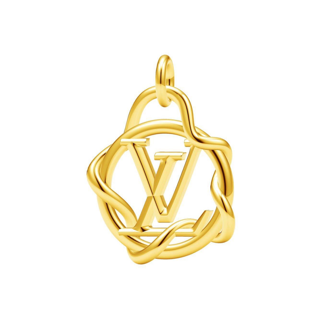 LV-Q54284 Letters LV Garden Pendant