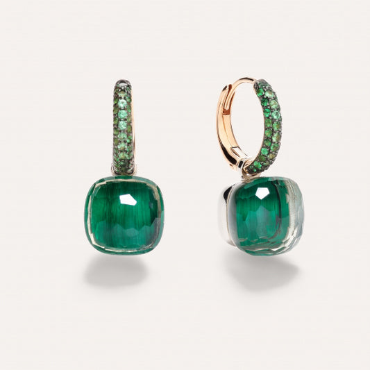 BMLD-POC3000 pillow-shaped head candy earrings