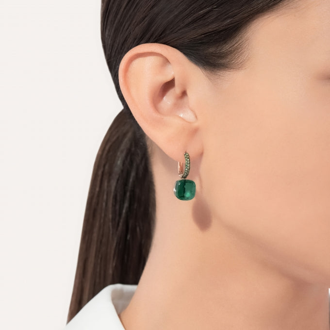 BMLD-POC3000 pillow-shaped head candy earrings