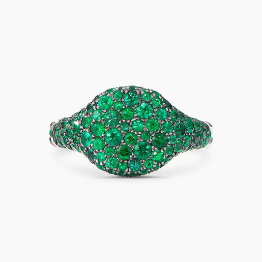 DWYM-R14630 full diamond round ring, irregular row of stones, twisted rope arm ring, Mido 4#