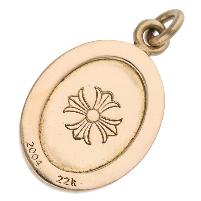 KLX-CH231008 light gold angel pendant