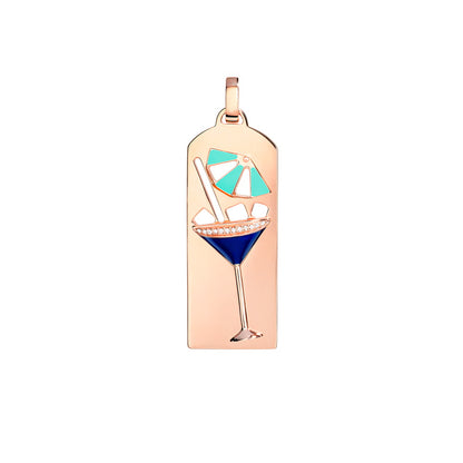 FLD-3B0296鸡尾酒酒杯吊牌吊坠