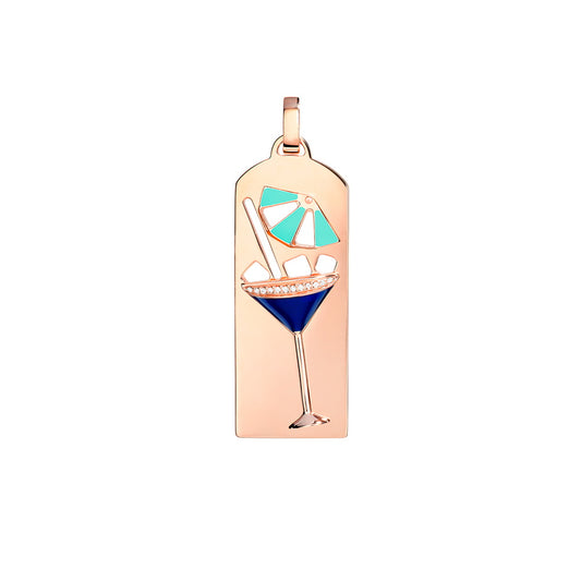 FLD-3B0296鸡尾酒酒杯吊牌吊坠