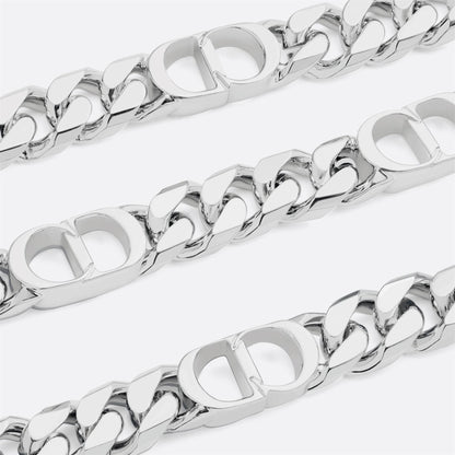 DA-N1574HOMMT width 5.7mm denim chain letter CD necklace