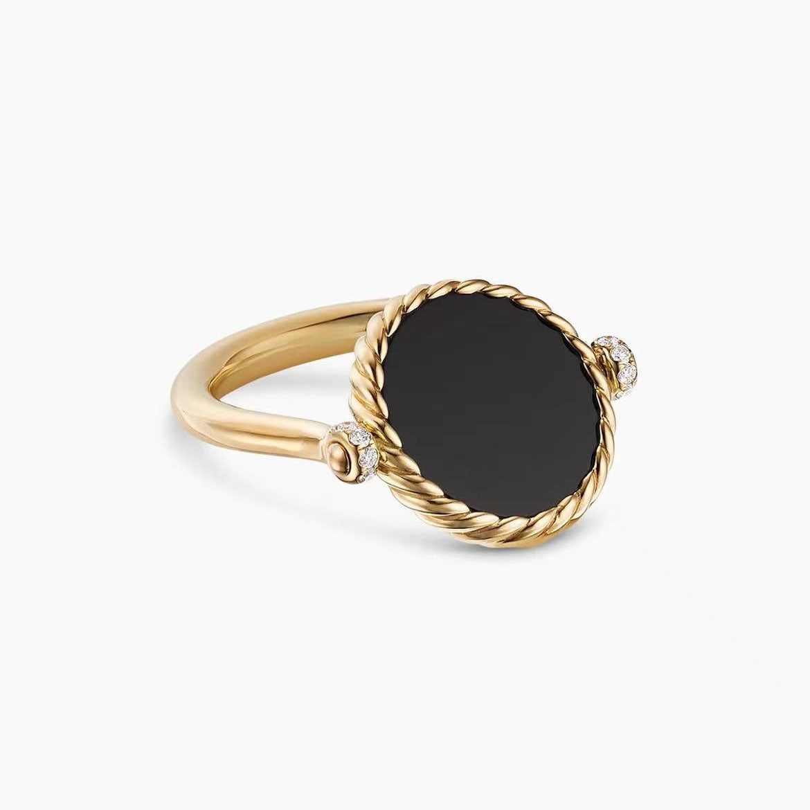 DWYM-R16811 agate turn ring