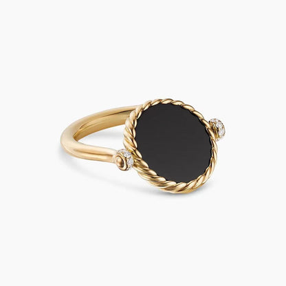 DWYM-R16811 agate turn ring
