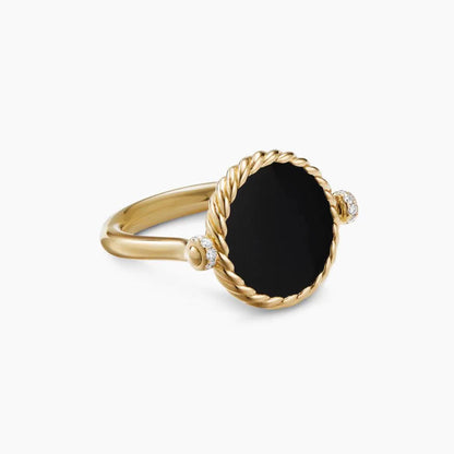 DWYM-R16811 agate turn ring