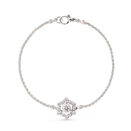 BQLT-JAUBRA016181 bezel set water wave lace stone bracelet
