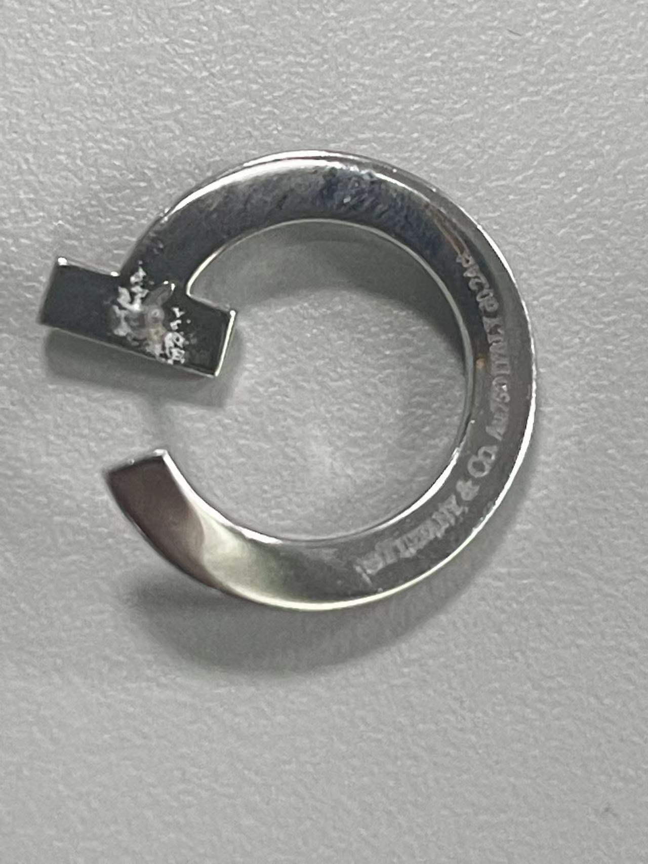 TIF-68408121大号版T字剑脊歪开口耳钉耳圈客版