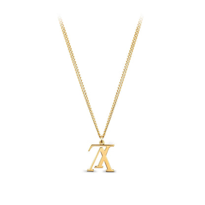 LV-Q09988 letters LVlogo letter pendant