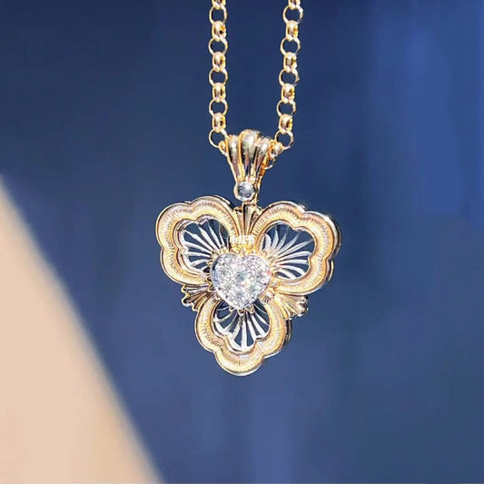 BQLT-PEN94754 Clover heart-shaped pendant
