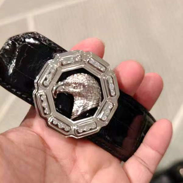 SDF-567978 Eagle Head Belt Buckle