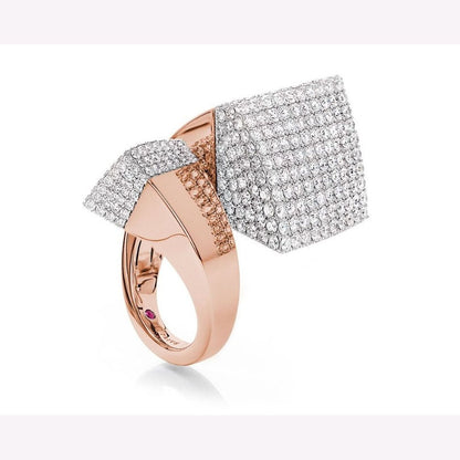 LBT-ADR888RI1531方头密石分色开口戒指