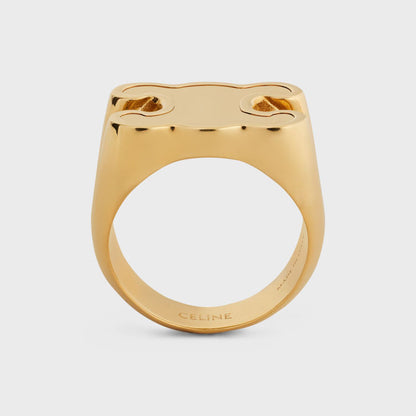SL-460MP6 light gold double C ring