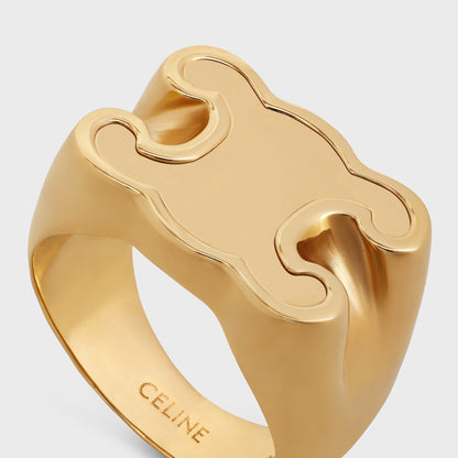 SL-460MP6 light gold double C ring