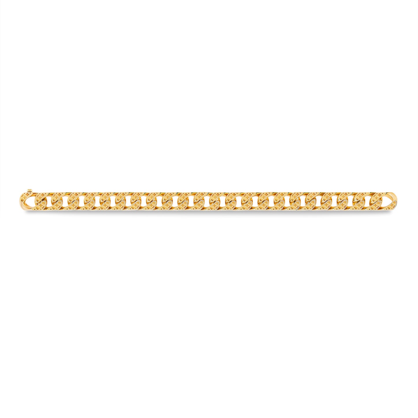 LV-Q05816 9.3mm wide link denim bracelet