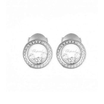 XB-83A018-1201 Ring Three Pack Barrel Glass Earrings