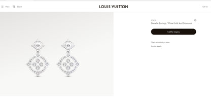 LV-Q96760四叶草围石梅花耳钉
