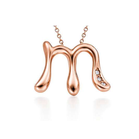 TIF-68807026 letter M pendant